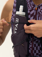 12L Trail Running Hydration Vest｜Misty Purple /White