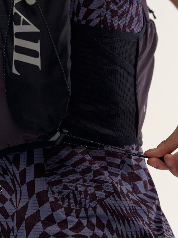 12L Trail Running Hydration Vest｜Misty Purple /White