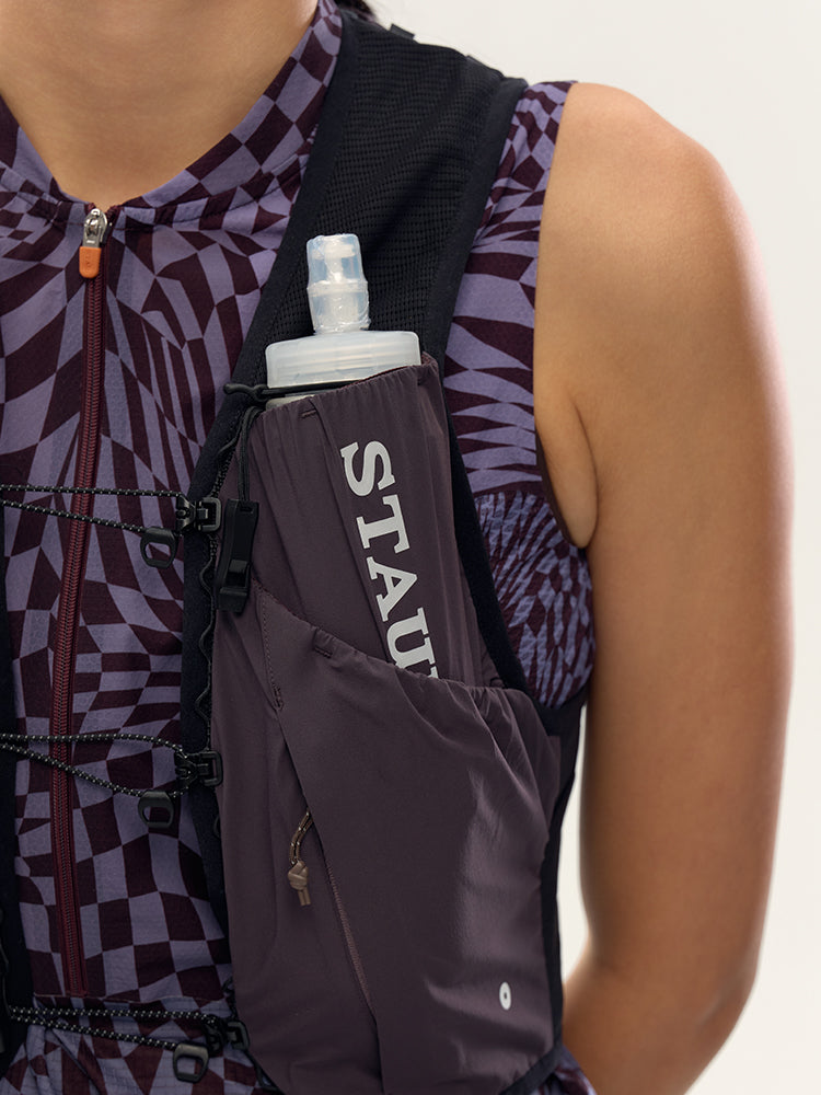 12L Trail Running Hydration Vest｜Misty Purple /White