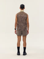 Printed Zoned Sports Tank Top