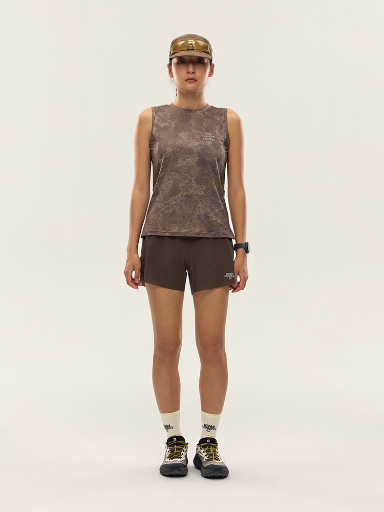 Printed Zoned Sports Tank Top