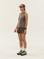 Printed Zoned Sports Tank Top