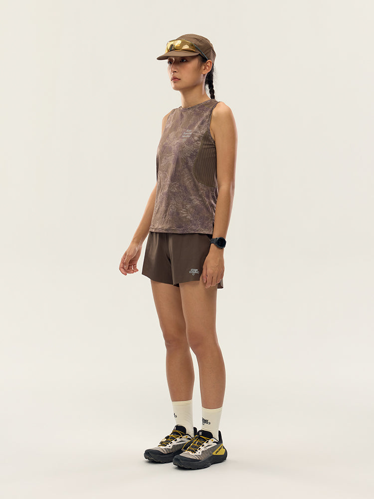 Printed Zoned Sports Tank Top