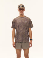 Printed Zoned Running Short Sleeve