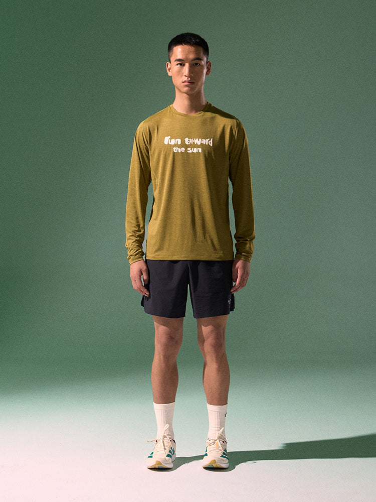 Men's Wild Bloom Printed Long Sleeve