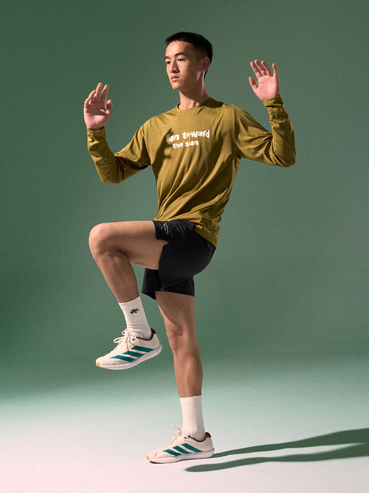 Men's Wild Bloom Printed Long Sleeve