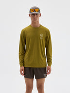 Nature Force Runner Printed Long-Sleeve Top