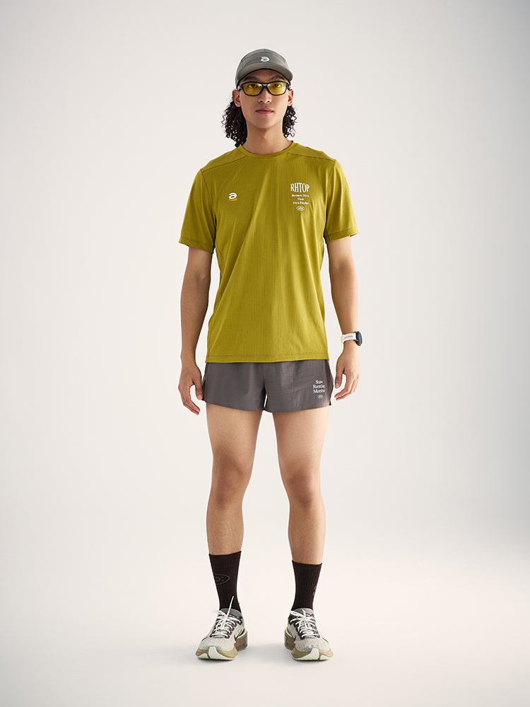 Music-Themed Printed Running T-Shirt