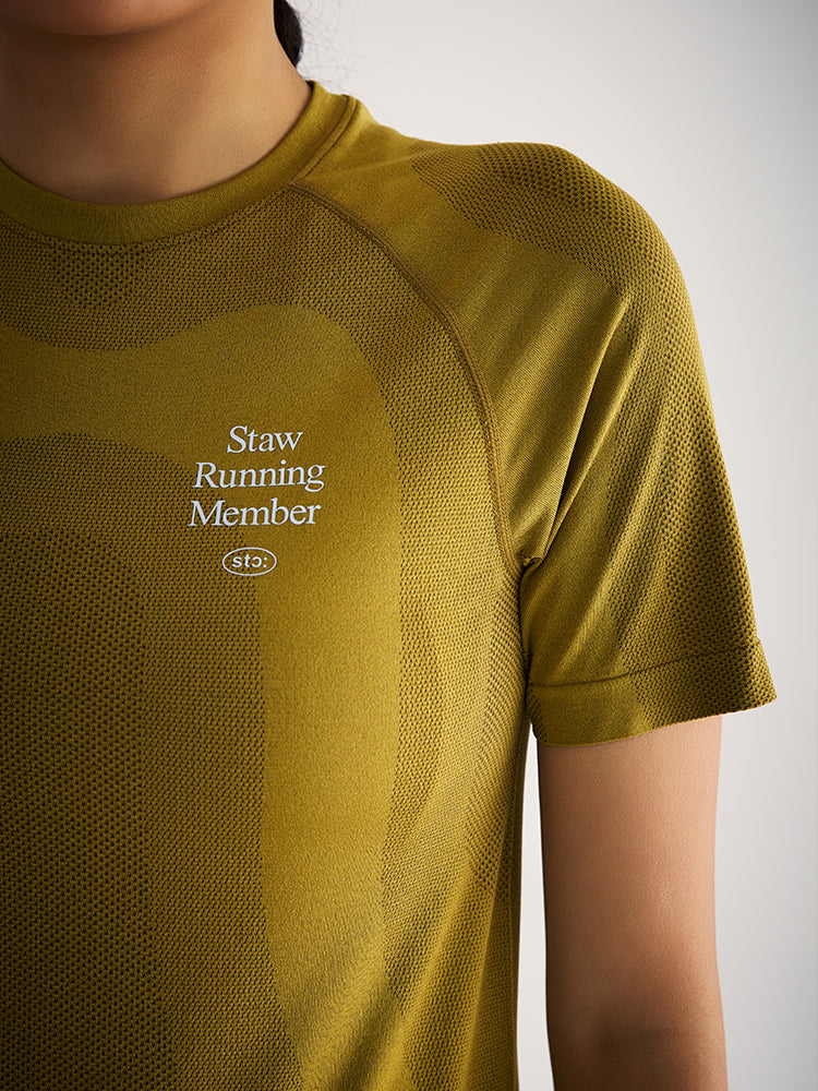 Seamless Knit Running T-Shirt