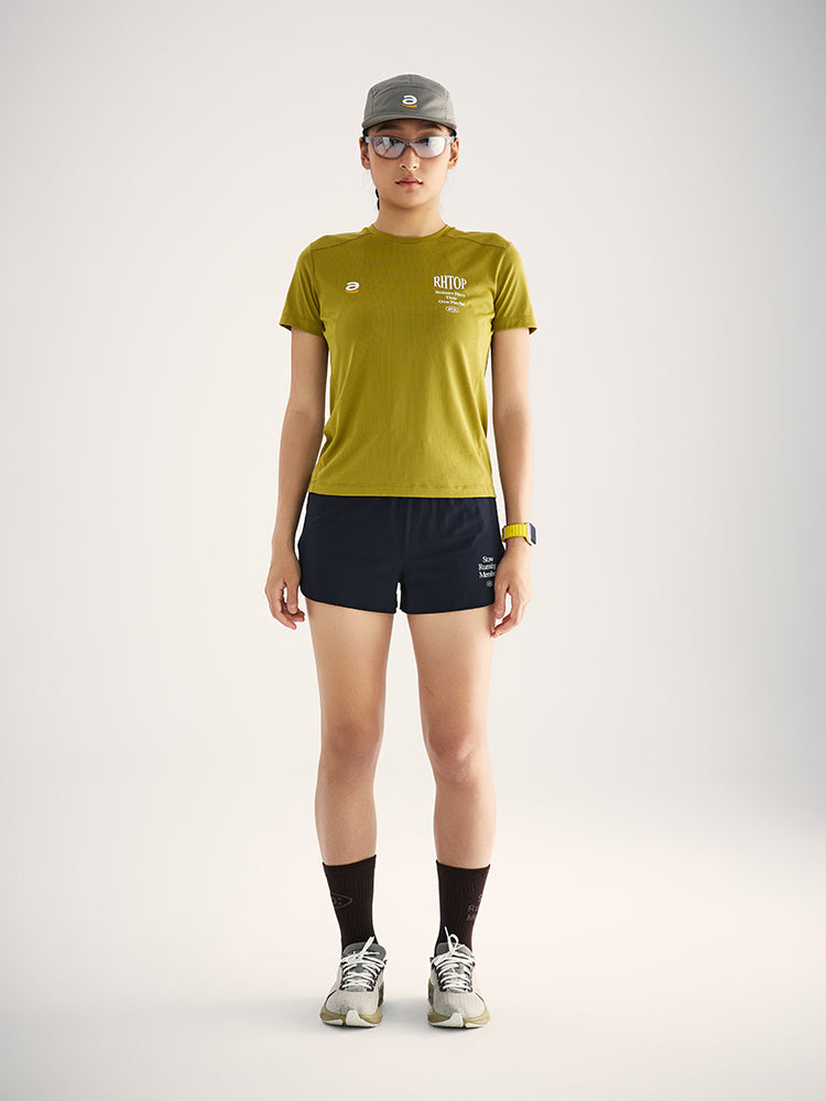 Music-Themed Printed Running T-Shirt