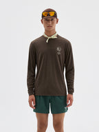 Nature Force Runner Printed Long-Sleeve Top