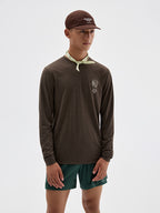 Nature Force Runner Printed Long-Sleeve Top