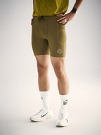 Ribbed Tight Running Shorts