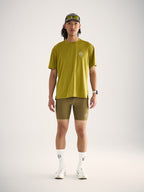 Ribbed Tight Running Shorts