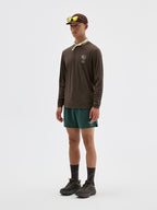 Nature Force Runner Printed Long-Sleeve Top