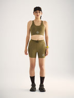 Ribbed Tight Running Shorts
