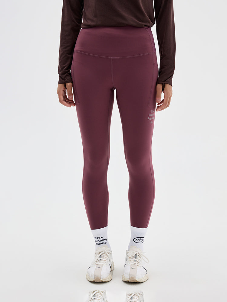 Henwen Waist Pocket Compression Long Pants
