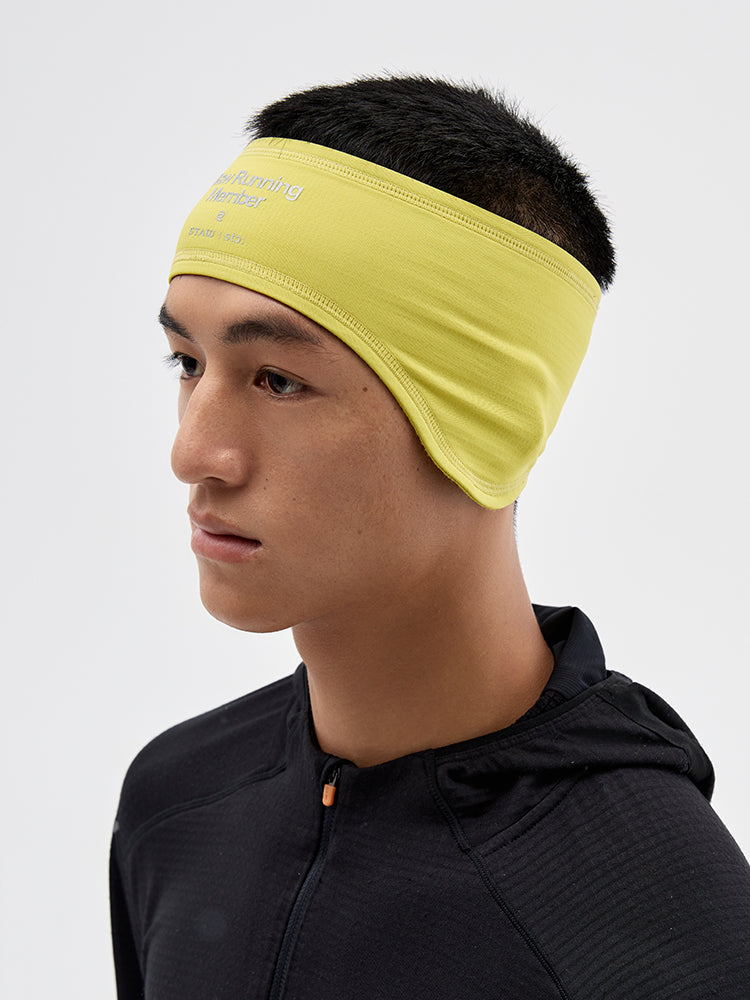 Grid Fleece Ear Warmer Headband