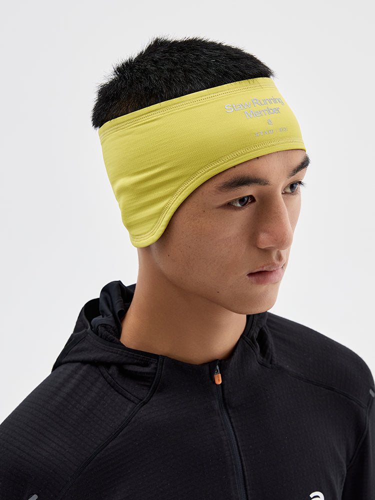 Grid Fleece Ear Warmer Headband
