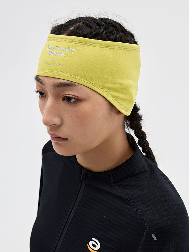 Grid Fleece Ear Warmer Headband