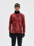 Printed Wool Athletic Long Sleeve