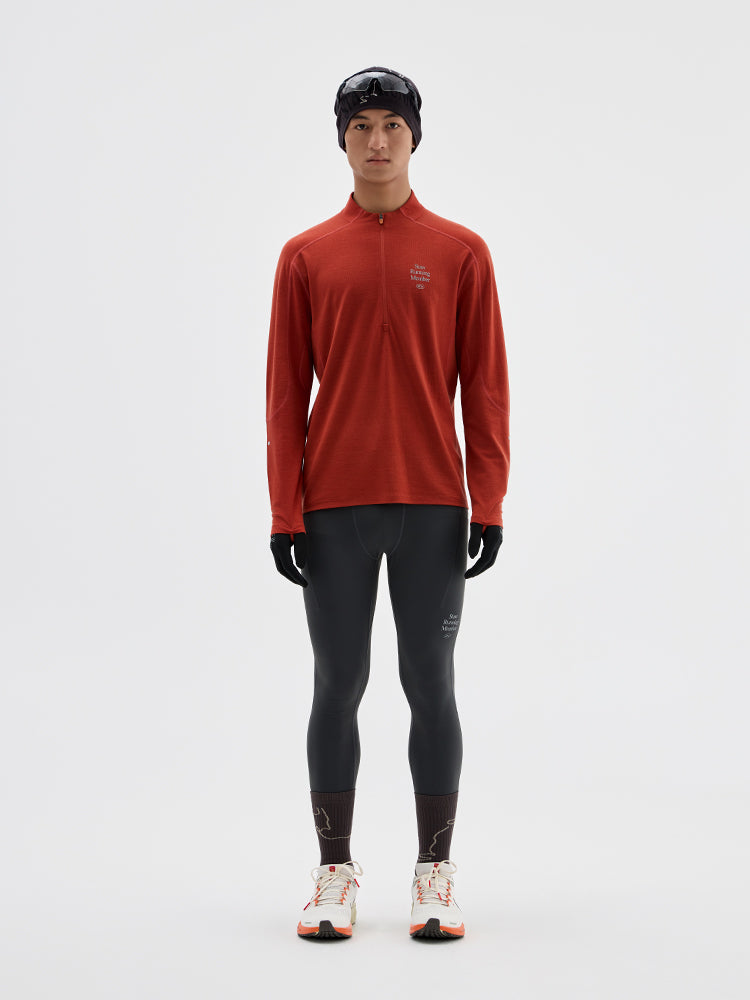 10°C Merino Wool Running Long Sleeve
