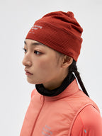 Grid Fleece Running Beanie