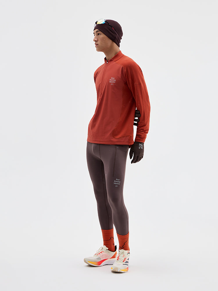 10°C Wind-Blocking Fleece Running Long Sleeve