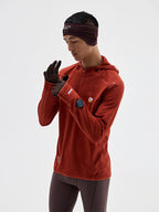 0°C 2.0 Fleece Lined Hooded Running Long Sleeve