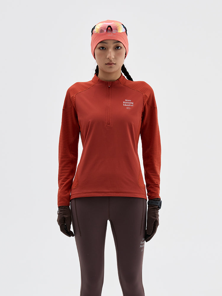 10°C Wind-Blocking Fleece Running Long Sleeve