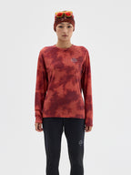 Printed Wool Athletic Long Sleeve