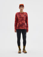 Printed Wool Athletic Long Sleeve