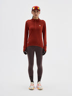 0°C 2.0 Fleece Lined Hooded Running Long Sleeve