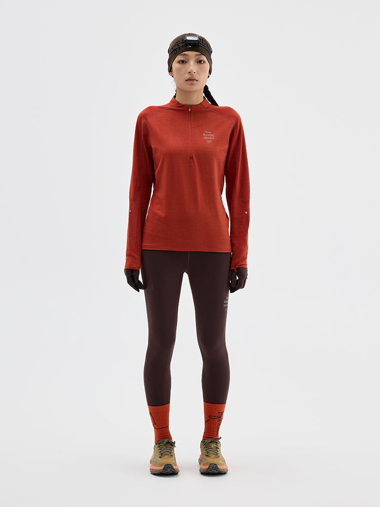 10°C Merino Wool Running Long Sleeve