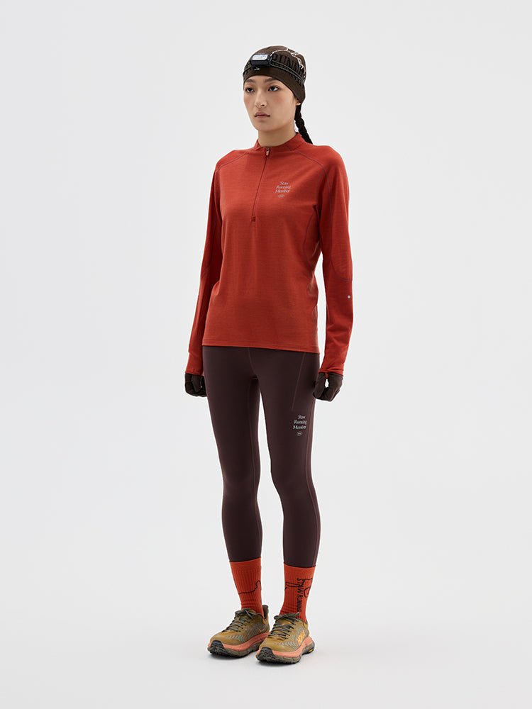 10°C Merino Wool Running Long Sleeve