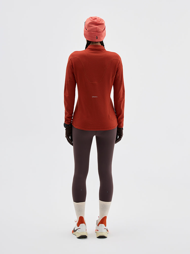 10°C Wind-Blocking Fleece Running Long Sleeve
