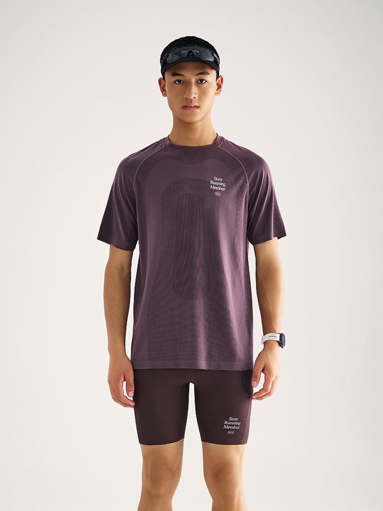 Seamless Knit Running T-Shirt