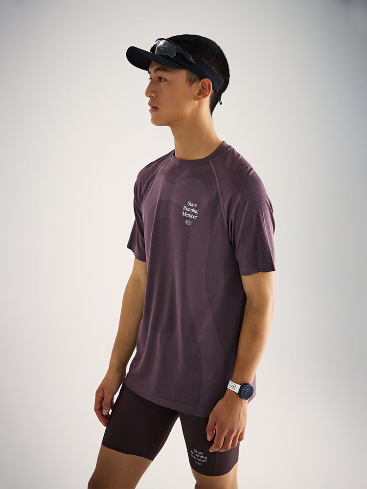 Seamless Knit Running T-Shirt