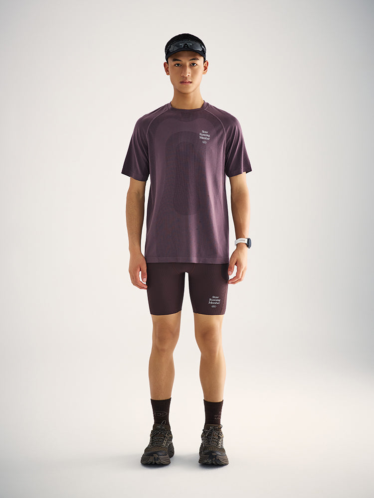 Seamless Knit Running T-Shirt