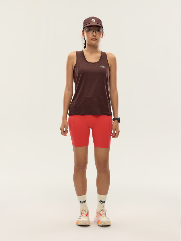 Henwen Waist Pack Compression Running Shorts
