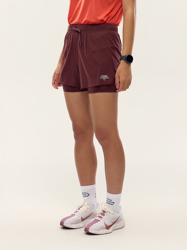 Women's Fun Run 2-in-1 Shorts