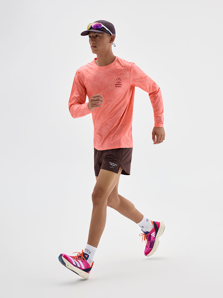 SOSO Graphic Print Running Long Sleeve