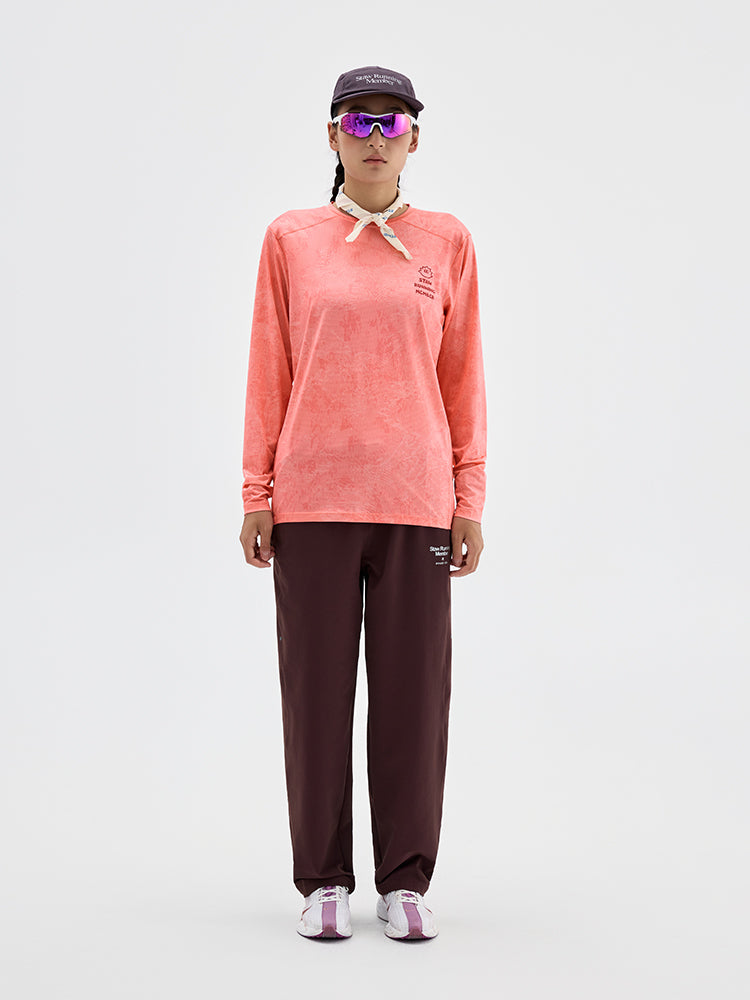 SOSO Graphic Print Running Long Sleeve
