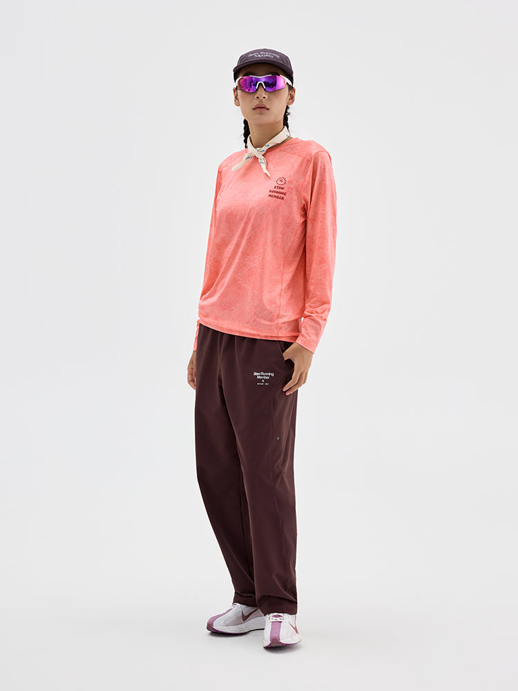 SOSO Graphic Print Running Long Sleeve