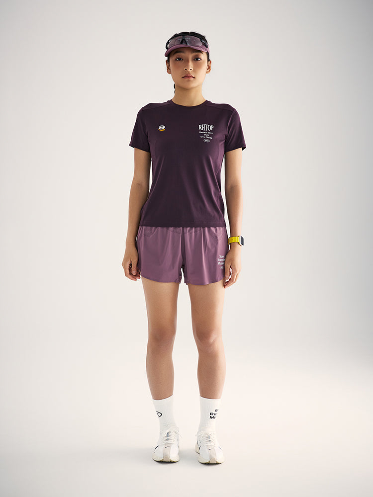 Music-Themed Printed Running T-Shirt