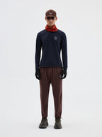 Woven Running Cropped Pants