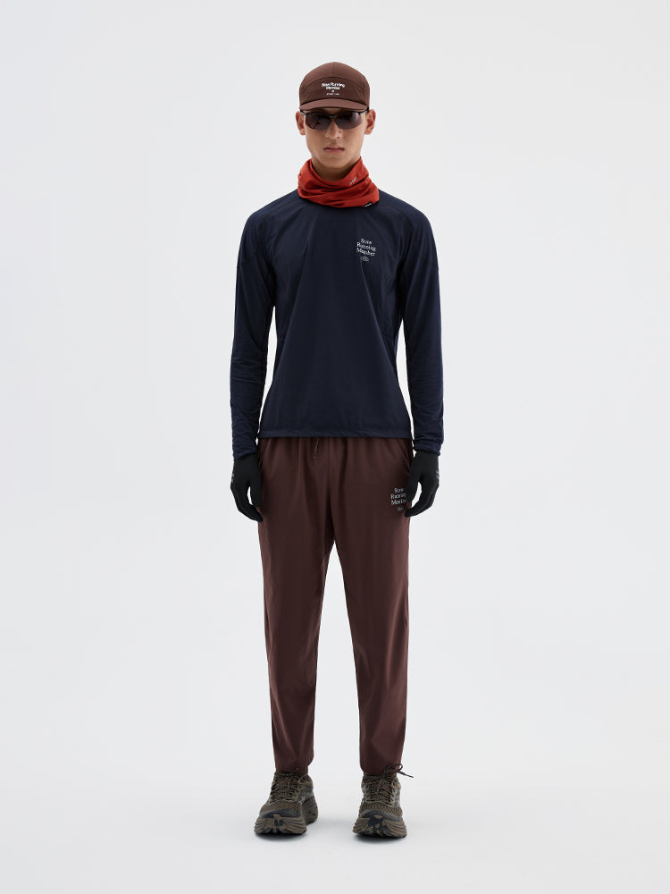 Woven Running Cropped Pants