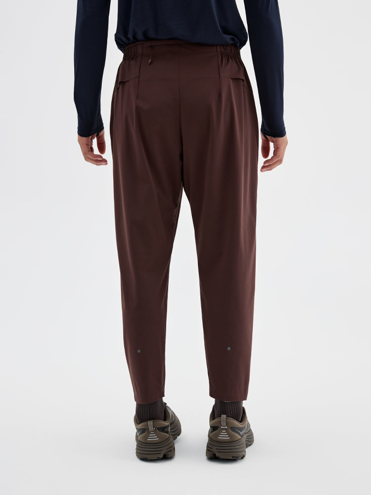 Woven Running Cropped Pants