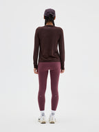 Integrated Knit Athletic Long-Sleeve Top