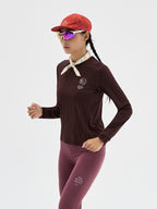 Nature Force Runner Printed Long-Sleeve Top